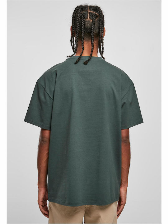 Urban Classics Ανδρικό T-shirt Bottlegreen Μονόχρωμο