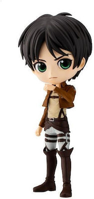 Banpresto Attack on Titan Eren Yeager Ver.A Q Posket Figure 14cm