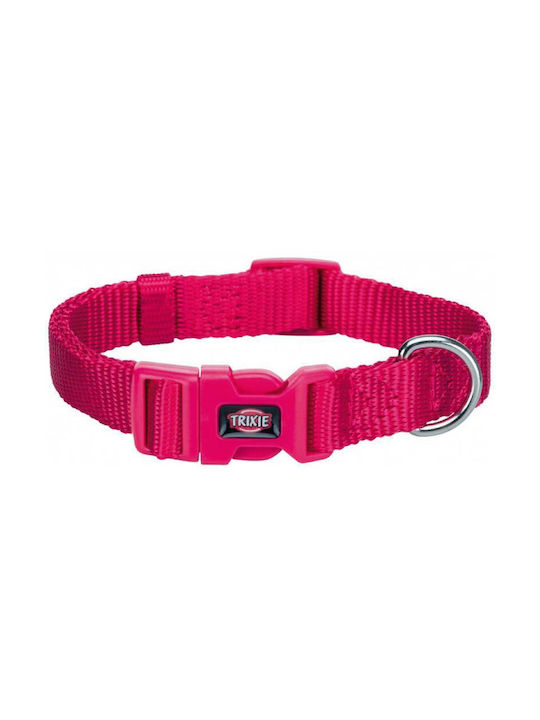 Trixie Premium Hundehalsband in Rosa Farbe S/M 30-45cm/15mm - S/M 30-45cm/15mm Mittel / Klein 201511