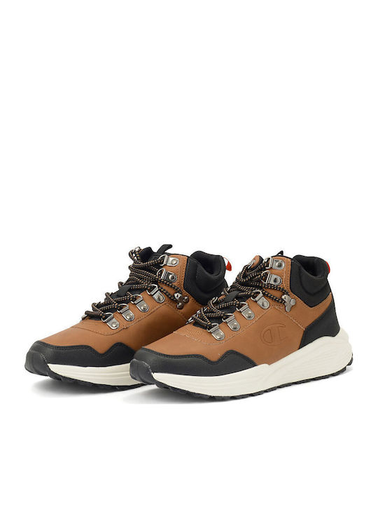 Kids Hiking Boots Climb RX Mid Brown