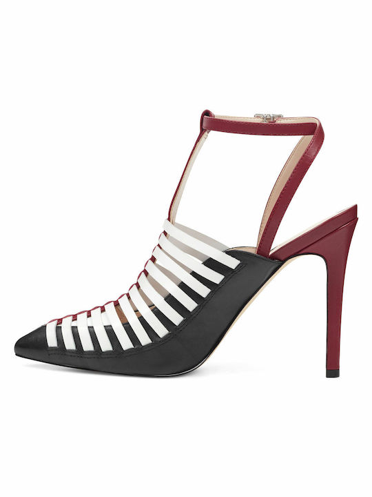 Tlank Dress Leder Sandalen Mehrfarbig