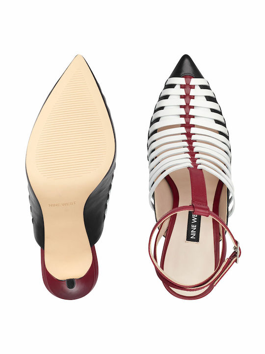 Tlank Dress Leder Sandalen Mehrfarbig