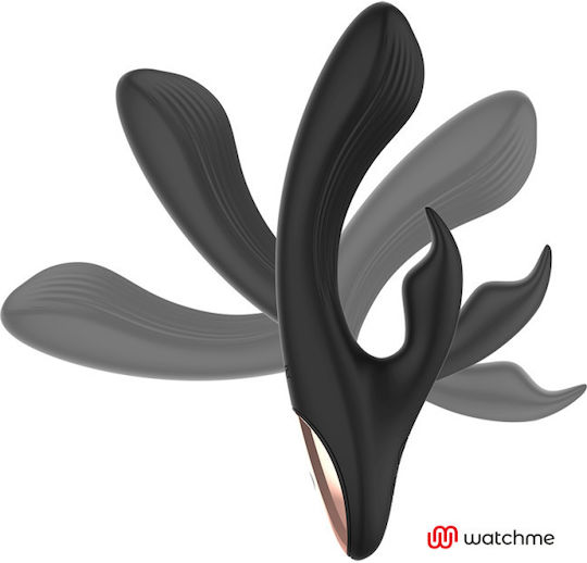 Dream Love Anne's Desire Rabbit Fără Fir Watchme Vibrator Iepurele cu Control De La Distanță 20cm Negru/Auriu