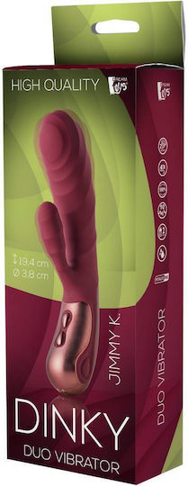 Dream Toys Dinky Jimmy K Vibrator Rabbit 19.4cm Purple