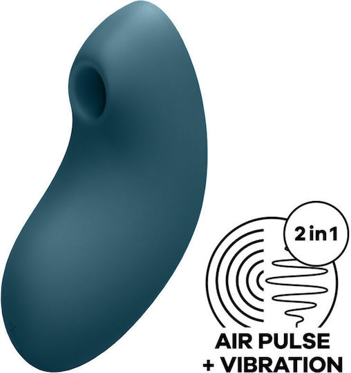 Satisfyer Vulva Lover 2 Αναρροφητής Αιδοίου με Δόνηση Blue