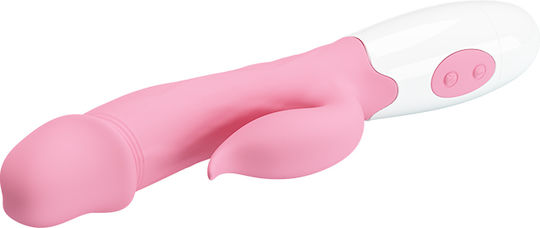 Pretty Love Peter Vibrator Iepurele 19.2cm Roz