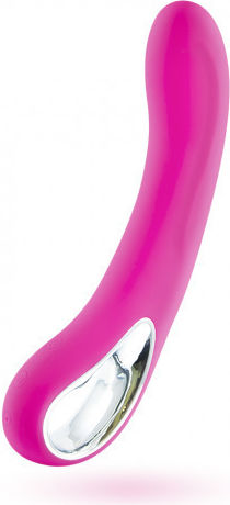 Amoressa Nelson Premium Silicone Rechargeable Вибратор G-Spot 20см горещо розово