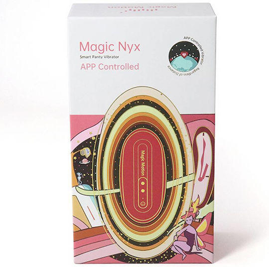 Magic Motion Vibrante Nyx Smart Panty Vibrator Clitoral Vibrator 8.8cm Roșu