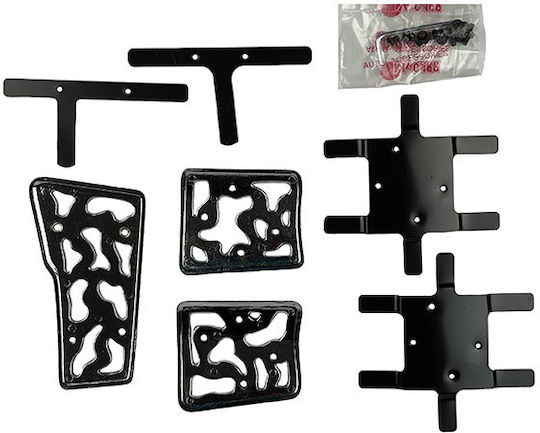 Auto Gs My Car Car Pedal Set for Jeep Black 3pcs
