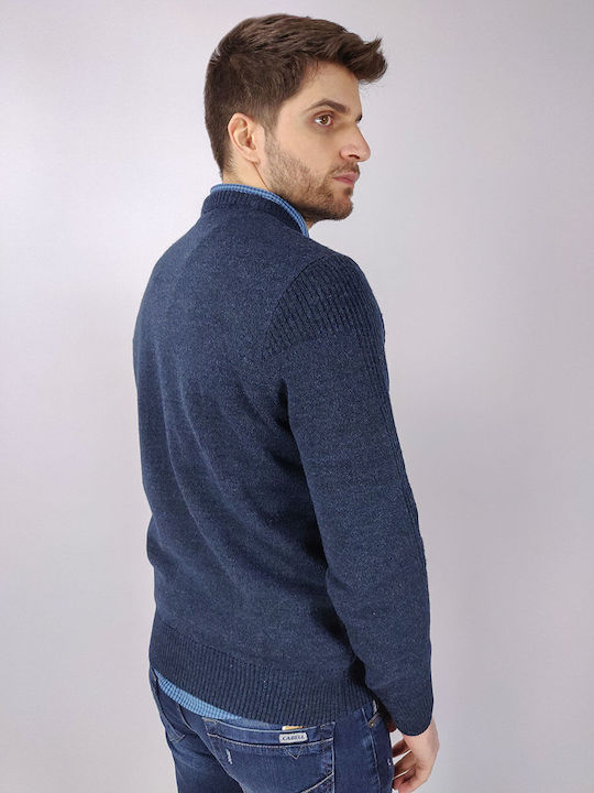 Sportswear Men's Long Sleeve Sweater Navy Blue