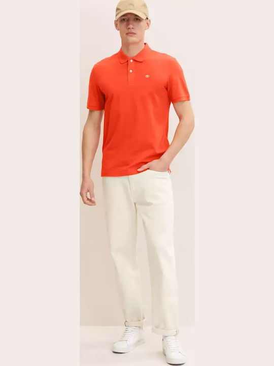 Basic Polo Μπλούζα Κοντομάνικη Grenadine Red