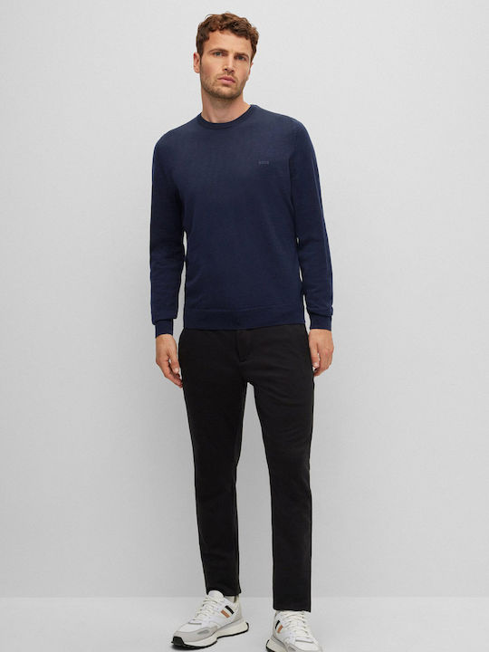 Botto-l Langarm-Pullover Dark Blue