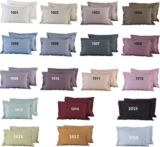 Das Home 1016 Kissenbezug-Set Oxford Green 50x70cm.