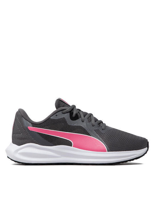 Puma Kids Sports Shoes Running Twitch Gray