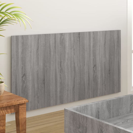 vidaXL Wooden Bed Headboard Gray Sonoma 160x80cm