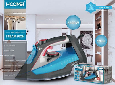 Hoomei Steam Iron 2200W with Continuous Steam 25g/min