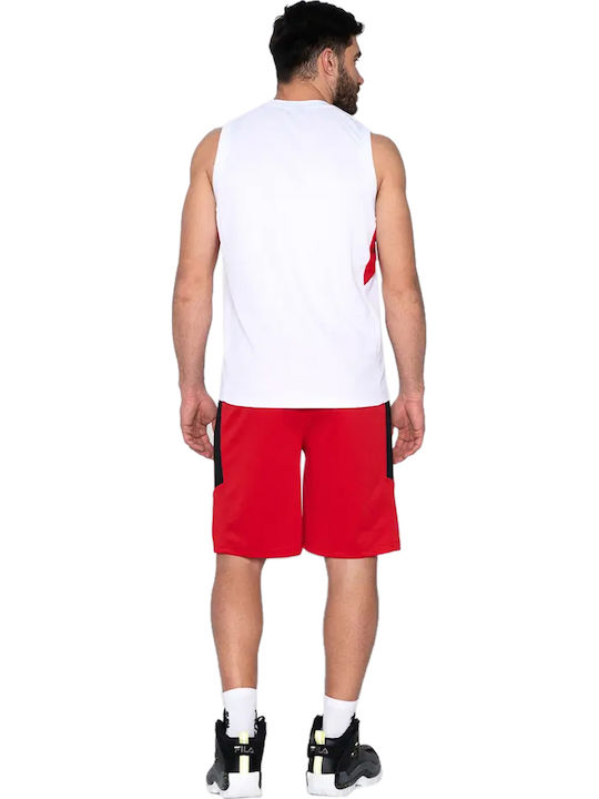 Shuttle Basketball Vest Αθλητικό T-shirt Λευκό