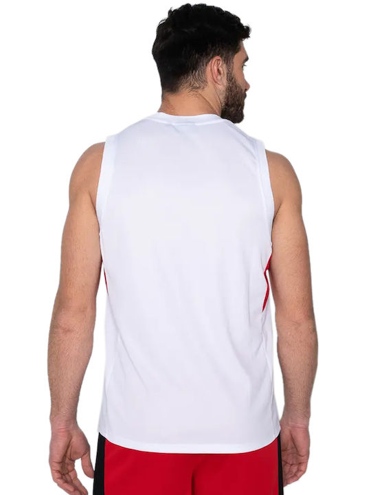 Fila Herren Sportliches Kurzarmshirt Weiß