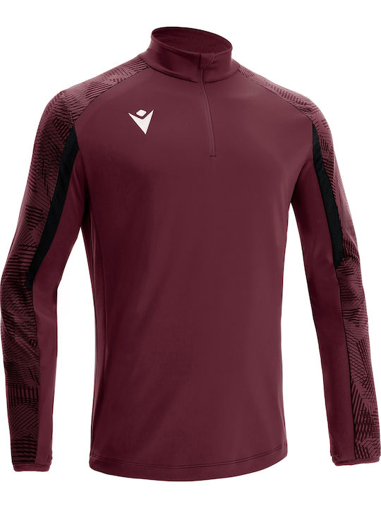 Naryn Sportliches Langarmbluse Burgundisch