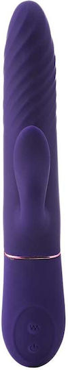 Dream Toys Vibes Of Love Vibrator Iepurele Încălzire Thrustmachine 21.5cm Albastru