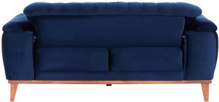 Bennington Двуместен Диван Спалня Син 180x95x80см