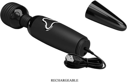 Pretty Love Body Wand Vibrator Massage 25cm Black