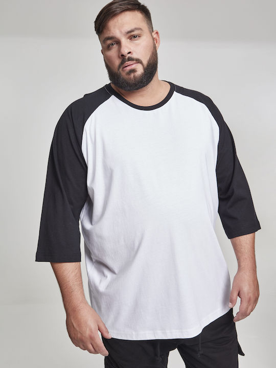 Contrast T-shirt White / Black