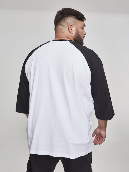 Contrast T-shirt White / Black