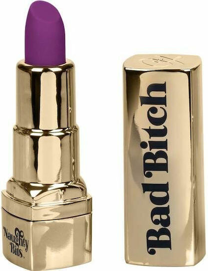 Calexotics Bad Bitch Lipstick Vibrator Recharge Vibrator Bullet 7.5cm Gold / Purple