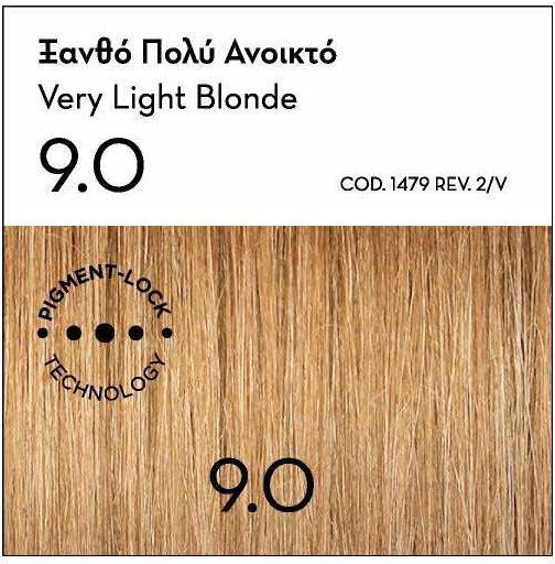 Korres Argan Oil Advanced Colorant Βαφή Μαλλιών Χωρίς Αμμωνία 9.0 Κατάξανθο Φυσικό 50ml