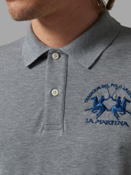 Polo Μπλούζα Κοντομάνικη Γκρι