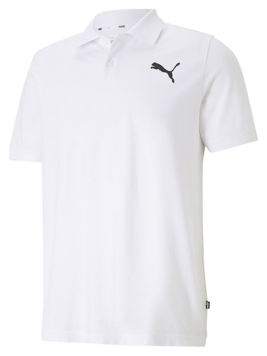 Essentials Polo Μπλούζα Κοντομάνικη Λευκή