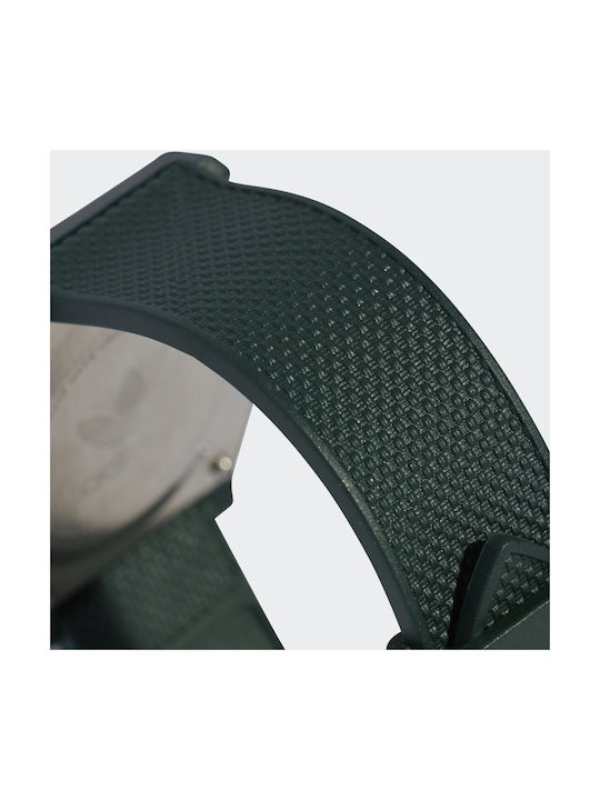 adidas Project Two R Ceas Baterie cu Verde Curea de cauciuc