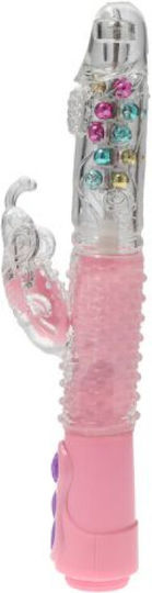 Toyz4lovers Rabbit Pink Lady Δονητής Rabbit 28.5cm Pink