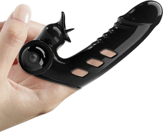 Pretty Love Corbin Honey Finger Vibrator Vibrator Finger 11cm Black
