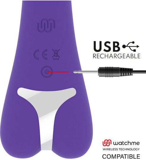 Fun Factory Mr Boss WatchMe Aitor Rabbit Mini Δονητής Rabbit Purple