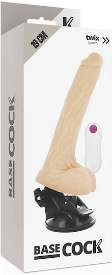 Dream Love Realistisch Vibrator mit Fernbedienung 19cm Flesh