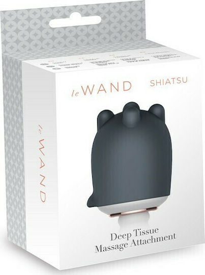 Le Wand Shiatsu Deep Tissue Massage Silicone Attachment Κεφαλή για Δονητή Γκρι