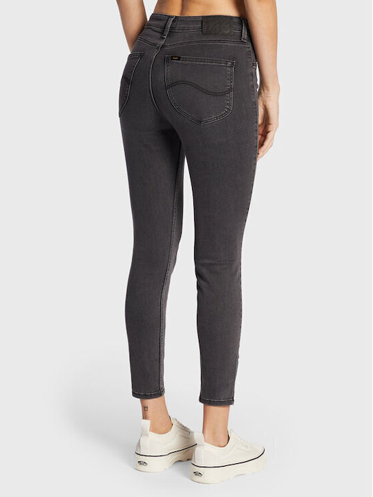 Lee Scarlett Women's Jean Trousers in Slim Fit Gray