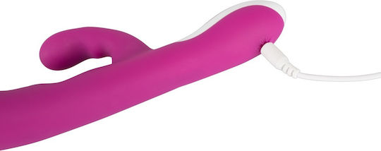 Javida Heating Vibe Δονητής Rabbit 22cm Lilac