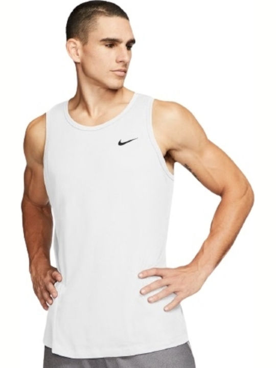 Dri-Fit Short Sleeve Athletic Blouse White