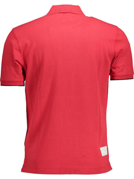 Miguel Polo Short Sleeve Blouse Red