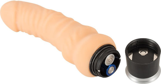 Nature Skin Real Vibe Ρεαλιστικός Δονητής 17.5cm Flesh
