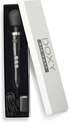 Doxy Die Cast Wand Massager Vibrator Massage 37cm Black