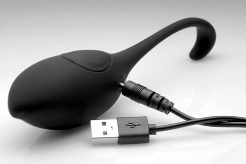XR Under Control Silicone Vibrating Egg with Remote Control Mini Δονητής Egg με Απομακρυσμένο Έλεγχο 17cm Black