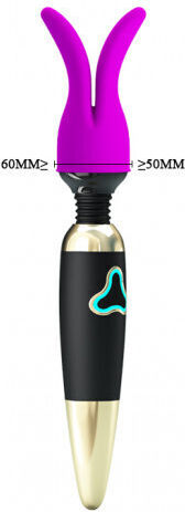 Pretty Love Darren Κεφαλή για Δονητή 11cm Purple