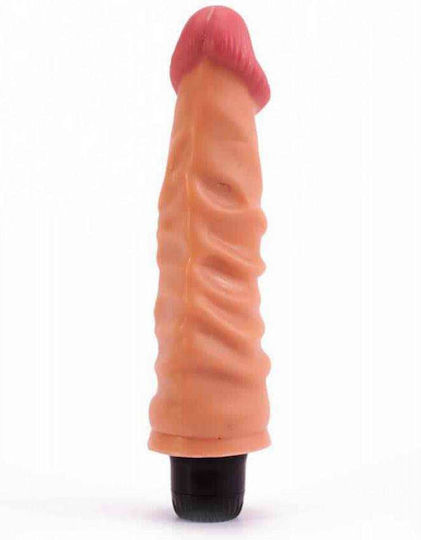 Lovetoy Real Feel Deep Veined Realistic Lifelike Vibrator Ρεαλιστικός Δονητής 20.3cm Flesh