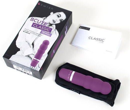 bswish Bcute Classic Pearl Mini Κλασικός Δονητής 10cm Purple