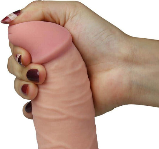 Lovetoy The Ultra Soft Dude Realistic Vibrator 18cm Flesh