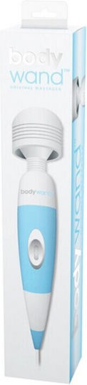 Bodywand Original Plug-In Wand Massager Vibrator Massage with Remote Control 31.1cm Blue